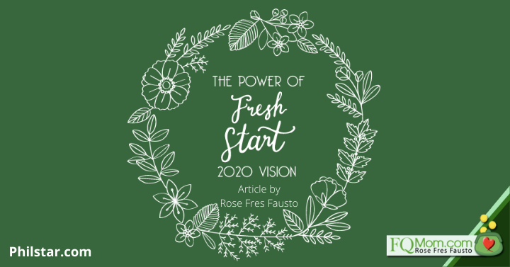 The Power of Fresh Start: 2020 Vision