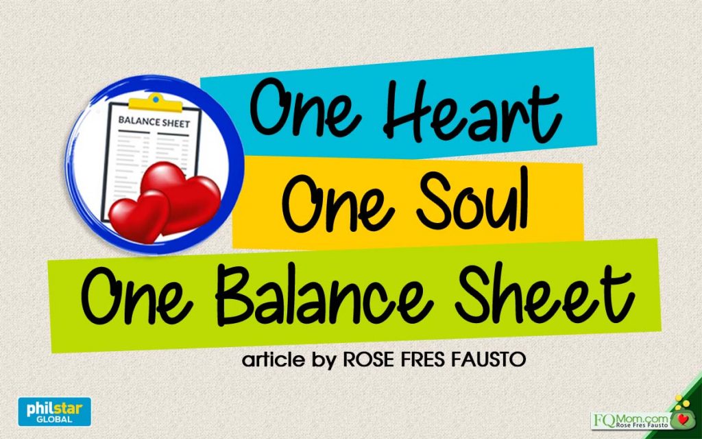 One Heart One Soul One Balance Sheet