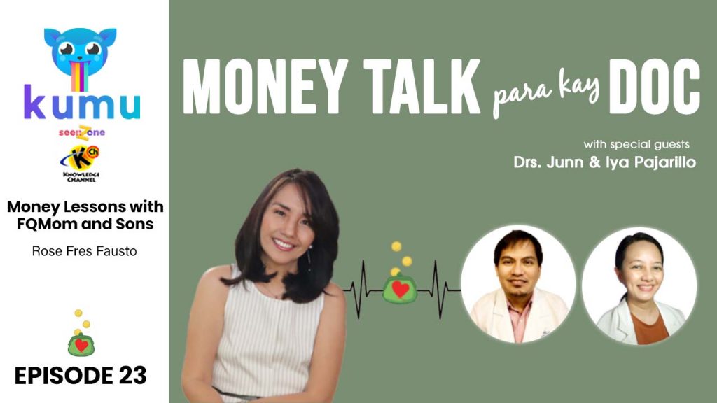 Ep. 25: Money Talk para kay Doc | MONEY LESSONS WITH FQ MOM AND SONS