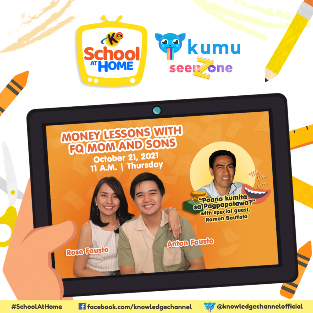 Ep.33: Paano Kumita Ng Pera Sa Pagpapatawa? | Money Lessons with FQMom and Sons