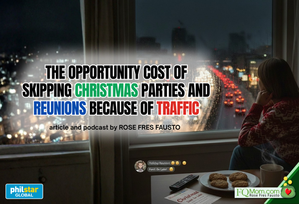 The Opportunity Cost of Skipping Christmas Parties and Reunions Because of Traffic