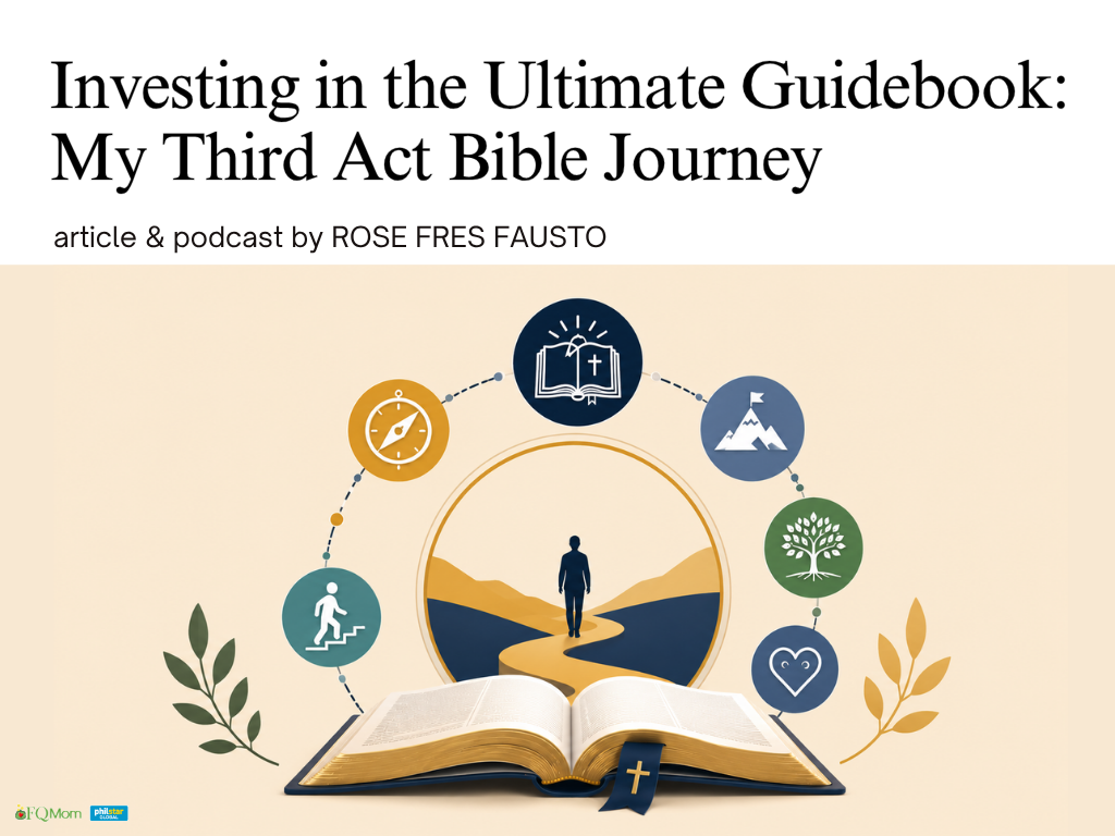 Investing in the Ultimate Guidebook: My Third Act Bible Journey