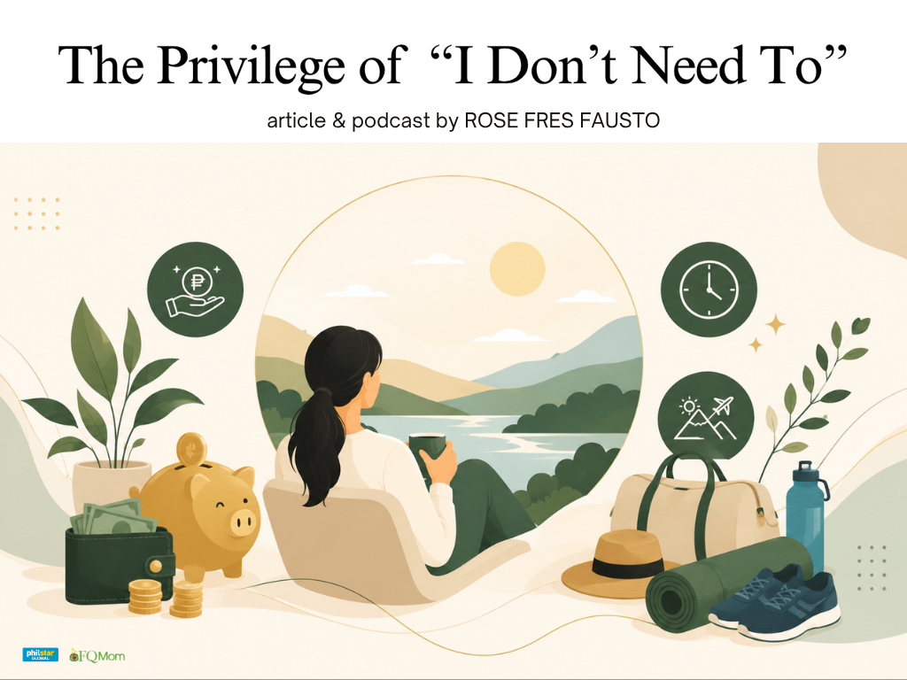 The Privilege of “I Don’t Need To”